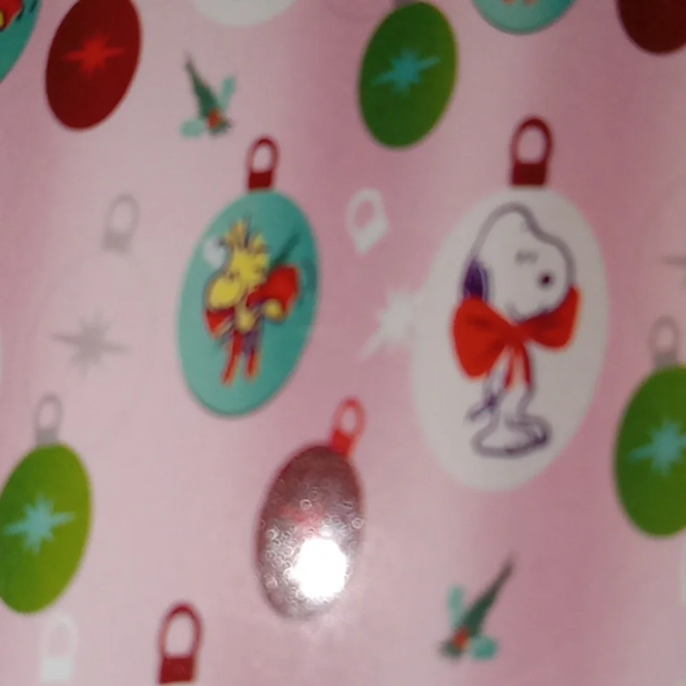 Peanuts Snoopy Christmas Shower Curtain with Red and Blue Accents